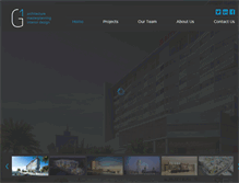 Tablet Screenshot of g1architecture.com